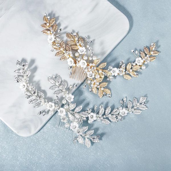getnoivas handmade pearl crystal metal hair comb headband flowers hair clip women bride wedding headpeice accessories sl, Golden;silver
getnoivas handmade pearl crystal metal hair comb headband flowers hair clip women bride wedding headpeice accessories sl, Golden;silver