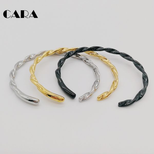 new 316l stainless steel twist cable men fashion accessories men jewelry bangle bracelet twist cable cara0545, Black
new 316l stainless steel twist cable men fashion accessories men jewelry bangle bracelet twist cable cara0545, Black