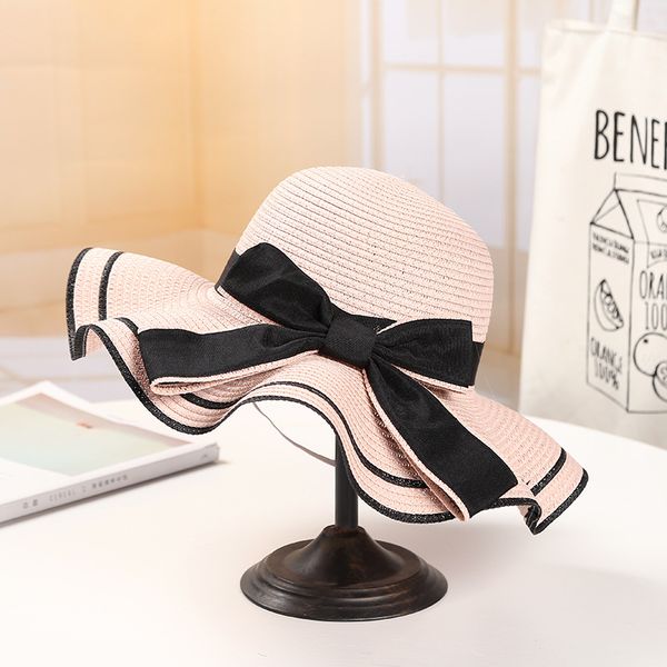 pink lady beach hat bowknot straw hat female summer fashion wild travel beach sun outdoor protection foldable, Blue;gray
pink lady beach hat bowknot straw hat female summer fashion wild travel beach sun outdoor protection foldable, Blue;gray