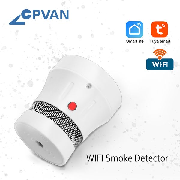 cpvan fsd001w smoke detector fire alarm detector tuya wifi smoke alarm sensor for home office security system, Black;white
cpvan fsd001w smoke detector fire alarm detector tuya wifi smoke alarm sensor for home office security system, Black;white