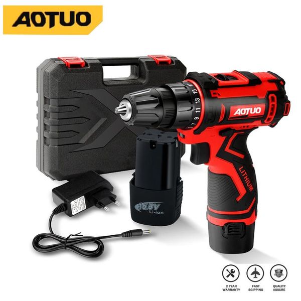 16.8v electric screwdriver cordless drill rechargeable mini multi-function drill lithium-ion battery power tools 2-speed
16.8v electric screwdriver cordless drill rechargeable mini multi-function drill lithium-ion battery power tools 2-speed