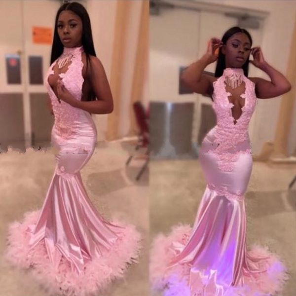 african pink feathers backless party dress mermaid high neck lace appliques mermaid prom dress black girls evening gowns vestidos abendkle, Black;red
african pink feathers backless party dress mermaid high neck lace appliques mermaid prom dress black girls evening gowns vestidos abendkle, Black;red