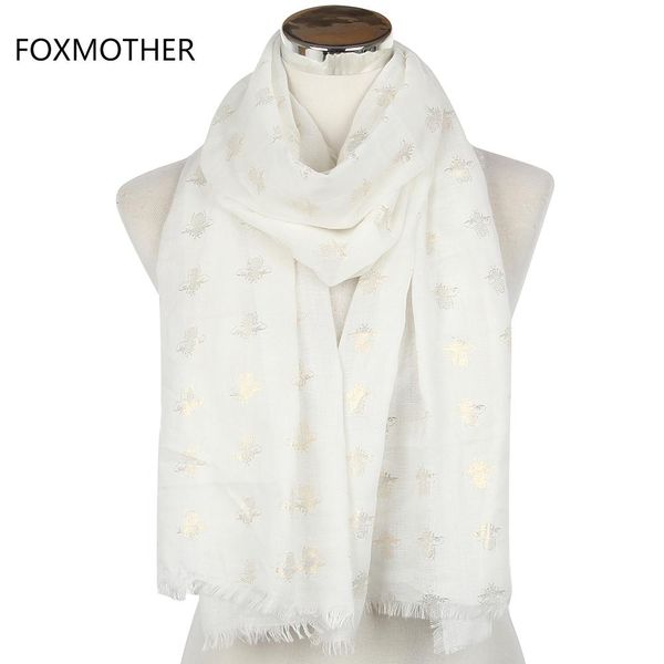 women fringe ladies white bronzing foulard 2019 scarf bee with brand foxmother for new gold fashionable azpvf ce2007, Blue;gray
women fringe ladies white bronzing foulard 2019 scarf bee with brand foxmother for new gold fashionable azpvf ce2007, Blue;gray