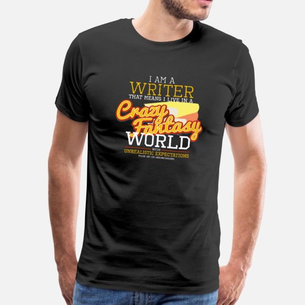 i am a writer i live in a crazy fantasy world i fu t shirt men create tee shirt plus size 3xl fit crazy new style summer style letters
i am a writer i live in a crazy fantasy world i fu t shirt men create tee shirt plus size 3xl fit crazy new style summer style letters