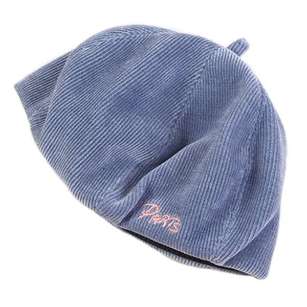 berets french style women girls corduroy retro beret cap solid color letters embroidery sboy painter octagonal pumpkin beanie hat, Blue;gray
berets french style women girls corduroy retro beret cap solid color letters embroidery sboy painter octagonal pumpkin beanie hat, Blue;gray