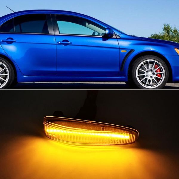 car flashing 1set for mitsubishi lancer evolution evo x outlander sport rvr asx mirage led fender side marker turn signal lights
car flashing 1set for mitsubishi lancer evolution evo x outlander sport rvr asx mirage led fender side marker turn signal lights