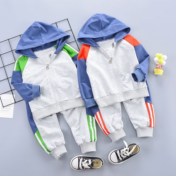 kids clothes baby boys costume stripe hoodie tracksuit pants children leisure fall boys outfits girls set infantil newborn, White
kids clothes baby boys costume stripe hoodie tracksuit pants children leisure fall boys outfits girls set infantil newborn, White