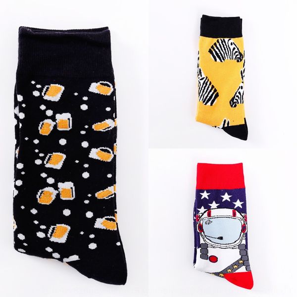 2020 autumn and winter new medium cotton medium trendy harajuku style creative cotton socks couple mid-calf socks stockings tnpbg, Black
2020 autumn and winter new medium cotton medium trendy harajuku style creative cotton socks couple mid-calf socks stockings tnpbg, Black