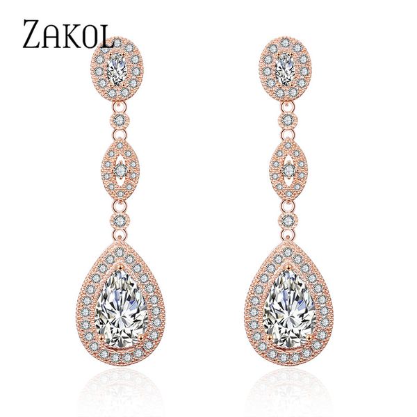 zakol luxury water drop pear cubic zirconia long dangles earrings for elegant women bridal wedding jewelry dress fsep2167, Silver
zakol luxury water drop pear cubic zirconia long dangles earrings for elegant women bridal wedding jewelry dress fsep2167, Silver