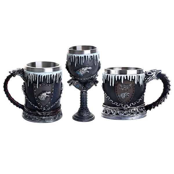 mugs 1pcs mug goblet stainless steel resin beer tankard coffee cup wine glass 620ml 450ml 220ml man boy gift
mugs 1pcs mug goblet stainless steel resin beer tankard coffee cup wine glass 620ml 450ml 220ml man boy gift
