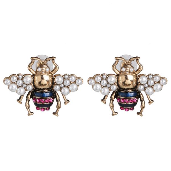 2020 модельер bee серег для женщин роскошные сплава vintage pearl copper bee стиль серьги ювелирные подарки, Golden;silver
2020 модельер bee серег для женщин роскошные сплава vintage pearl copper bee стиль серьги ювелирные подарки, Golden;silver