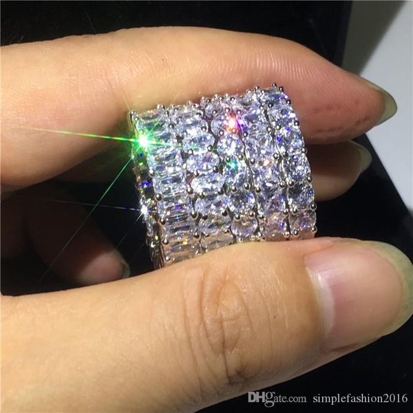 5 styles promise ring 925 sterling silver multiple cutting diamond cz engagement wedding band ring for women men jewelry, Slivery;golden
5 styles promise ring 925 sterling silver multiple cutting diamond cz engagement wedding band ring for women men jewelry, Slivery;golden