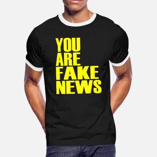 you are fake news t shirt men character short sleeve s-xxxl pattern cute comical spring original shirt
you are fake news t shirt men character short sleeve s-xxxl pattern cute comical spring original shirt