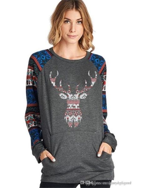 desinger christmas tshirts styel long sleeve crew neck female clothing festival style casual apparel womens deer print, White;black
desinger christmas tshirts styel long sleeve crew neck female clothing festival style casual apparel womens deer print, White;black