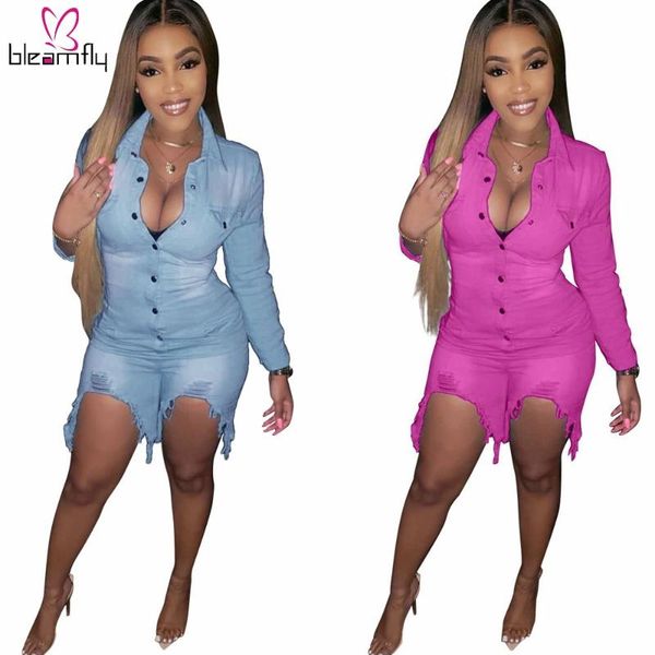 women's jumpsuits & rompers autumn denim playsuits women overalls 2021 casual long sleeve hole trousers female jeans short, Black;white
women's jumpsuits & rompers autumn denim playsuits women overalls 2021 casual long sleeve hole trousers female jeans short, Black;white