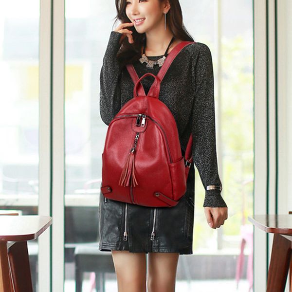 natural cowhide women backpack genuine leather female travel bag young girl school bag students fashion shoulder lady
natural cowhide women backpack genuine leather female travel bag young girl school bag students fashion shoulder lady