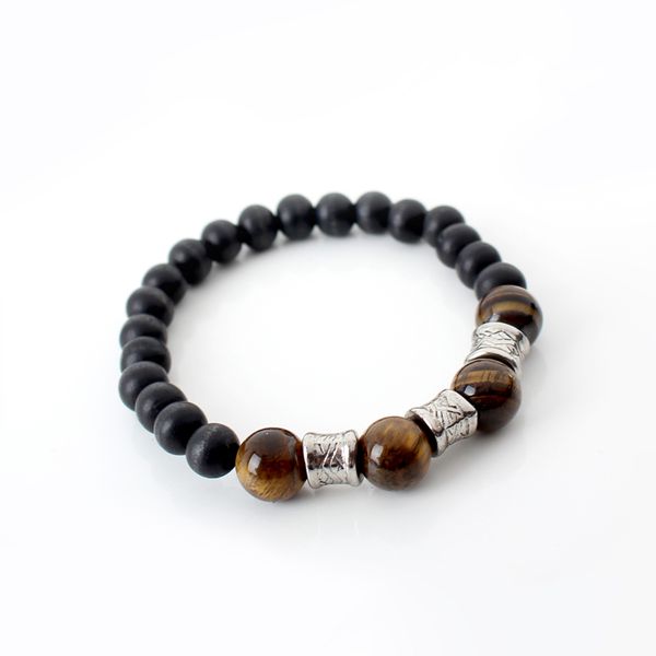 natural black obsidian hematite tiger eye beads bracelets men for magnetic health protection women jewelry pulsera hombre, Golden;silver
natural black obsidian hematite tiger eye beads bracelets men for magnetic health protection women jewelry pulsera hombre, Golden;silver