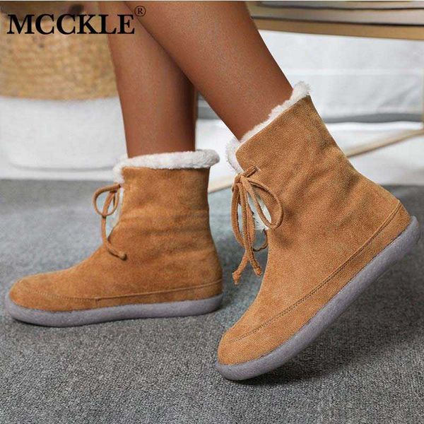 women snow boots mid calf shoes winter warm ladies flats casual lace up plush fashion plus size footwear female non slip 2020, Black
women snow boots mid calf shoes winter warm ladies flats casual lace up plush fashion plus size footwear female non slip 2020, Black