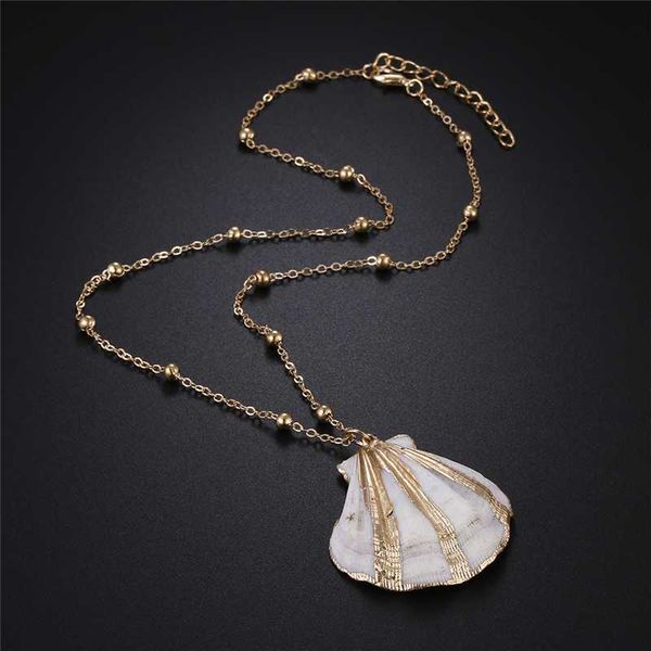 fashion boho conch shell necklace sea beach shell pendant necklace for women collier femme cowrie summer jewelry bohemian, Silver
fashion boho conch shell necklace sea beach shell pendant necklace for women collier femme cowrie summer jewelry bohemian, Silver