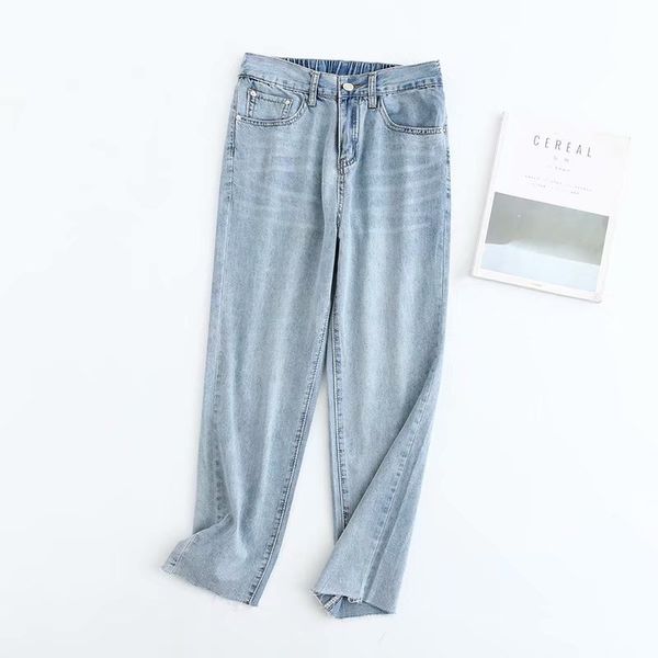 fashion women xr5065 han edition dress wholesale 2020 chun xia half harlan elastic waist jeans new pants, Blue
fashion women xr5065 han edition dress wholesale 2020 chun xia half harlan elastic waist jeans new pants, Blue