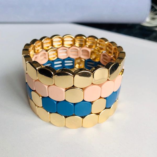 new gold color enamel bracelets colorful honeycomb shaped fashion bangles for men alloy instagram trendy bracelet, Red;blue
new gold color enamel bracelets colorful honeycomb shaped fashion bangles for men alloy instagram trendy bracelet, Red;blue