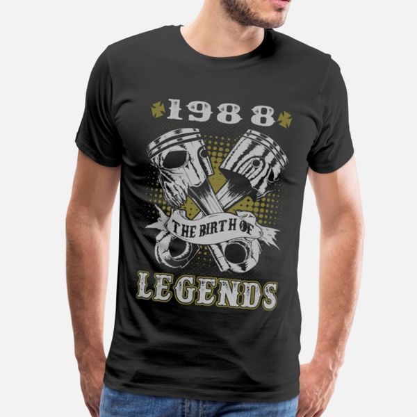 1988 1988 the birth of legends awesome t shirt men designs cotton round collar natural crazy new fashion spring pictures shirt
1988 1988 the birth of legends awesome t shirt men designs cotton round collar natural crazy new fashion spring pictures shirt
