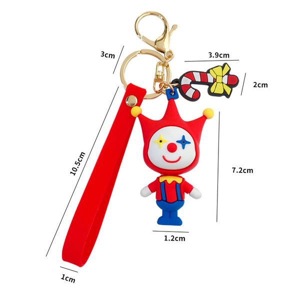 new arrival outdoor portable funny silly clown design key chain, bag hanging pendant for key holder, Black
new arrival outdoor portable funny silly clown design key chain, bag hanging pendant for key holder, Black