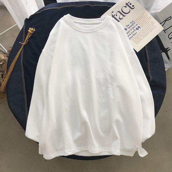 spring fat long sleeve t-shirt men's round neck big size pure color bottom shirt pack jumper kg-83, White;black
spring fat long sleeve t-shirt men's round neck big size pure color bottom shirt pack jumper kg-83, White;black