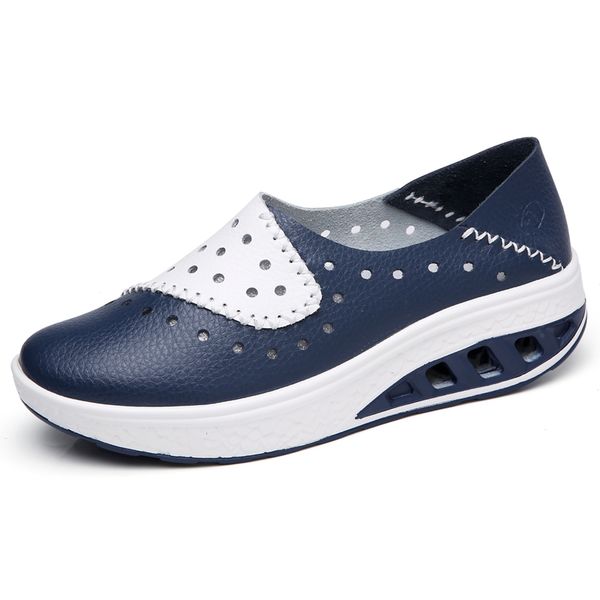 2020 spring women genuine leather flats women platform sneakers creepers cutouts slip on flats moccasins shoes woman 36-42, Black
2020 spring women genuine leather flats women platform sneakers creepers cutouts slip on flats moccasins shoes woman 36-42, Black
