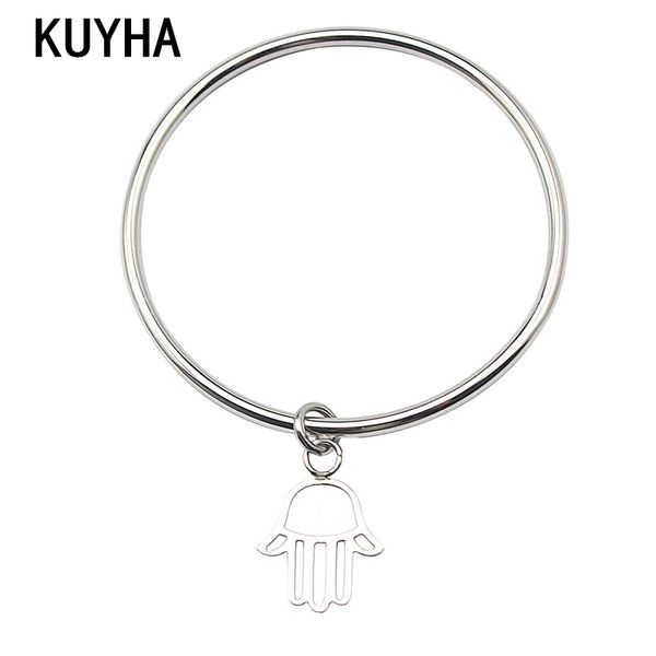 bangle hand pendant bracelet & for women 316l stainless steel evil eye design charm jewelry, Black
bangle hand pendant bracelet & for women 316l stainless steel evil eye design charm jewelry, Black