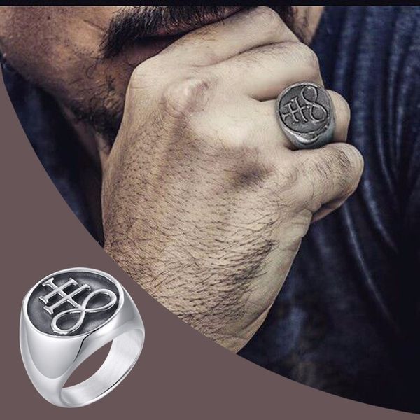 the leviathan cross satanic crosss symbol signet ring for men stainless steel church of satan male jewelry, Golden;silver
the leviathan cross satanic crosss symbol signet ring for men stainless steel church of satan male jewelry, Golden;silver
