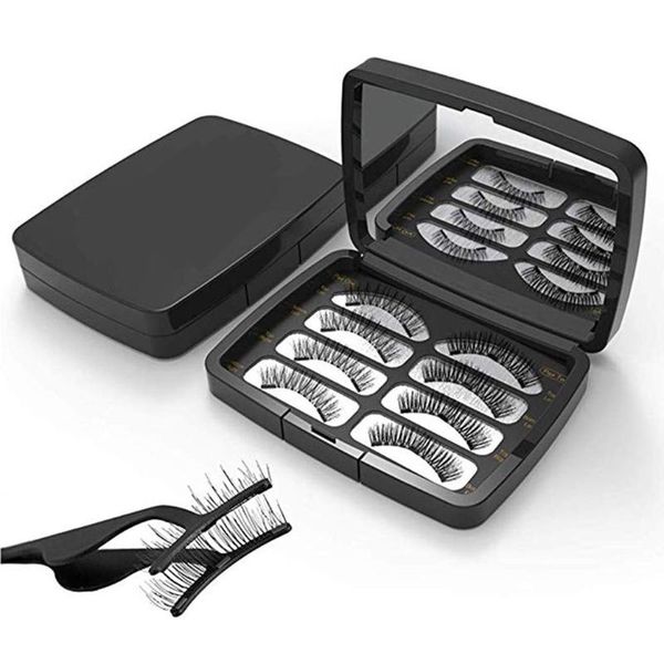 2 pair handmade magnet eyelashes with tweezers natural long magnetic 3d fake lashes makeup eyelash extension tools set
2 pair handmade magnet eyelashes with tweezers natural long magnetic 3d fake lashes makeup eyelash extension tools set