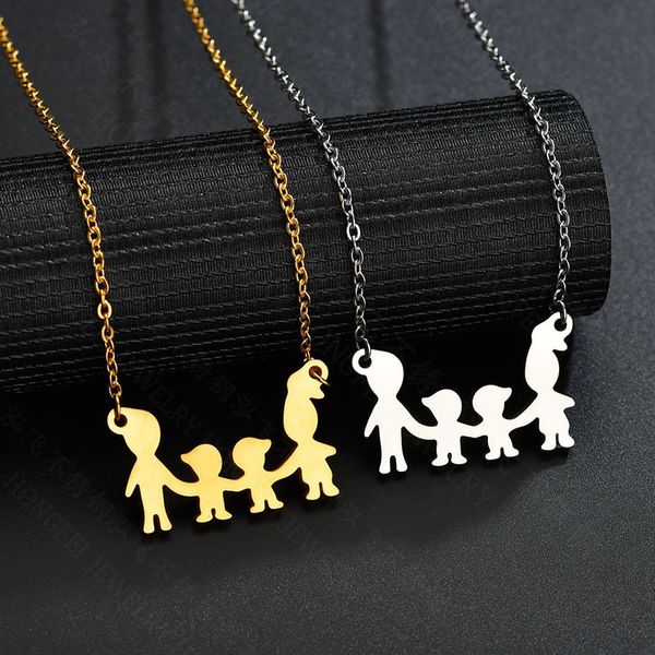 parents love son daughter boys girls necklaces stainless steel pendant mothers fathers necklace for family mom dad kids gifts, Silver
parents love son daughter boys girls necklaces stainless steel pendant mothers fathers necklace for family mom dad kids gifts, Silver