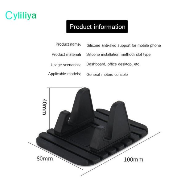 cgjxssilicone car holder soft silicone deskanti slip mat holder stand bracket for mobile phone universal
cgjxssilicone car holder soft silicone deskanti slip mat holder stand bracket for mobile phone universal