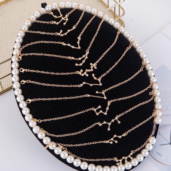 charm bracelets 8seasons fashion 12 constellation bracelet for men women accessories rhinestone gold pendant trendy daily party gift, Golden;silver
charm bracelets 8seasons fashion 12 constellation bracelet for men women accessories rhinestone gold pendant trendy daily party gift, Golden;silver