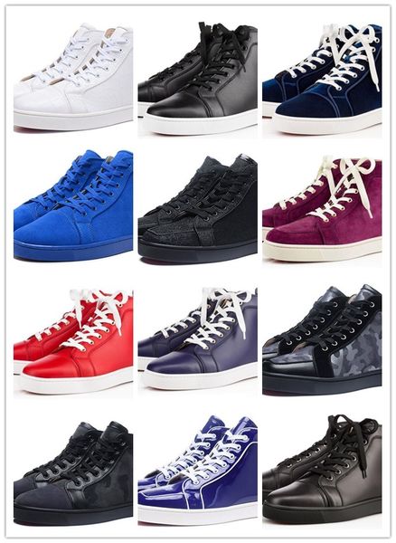 2020 new low shoes men women red bottom spikes flat sneakers genuine leather fashion dress party wedding casual shoes, Black
2020 new low shoes men women red bottom spikes flat sneakers genuine leather fashion dress party wedding casual shoes, Black