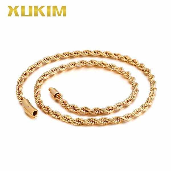 xcn220 xukim jewelry titanium steel gold color hip hop 6mm chain men fasion necklace women 2020 new gift, Silver
xcn220 xukim jewelry titanium steel gold color hip hop 6mm chain men fasion necklace women 2020 new gift, Silver