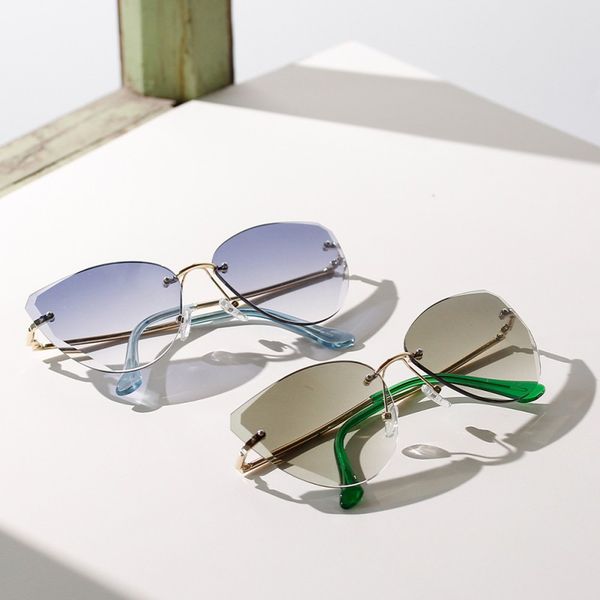women's rimless oval eyewear korean fashion style popular glasses semi metal retro sunglasses new mirror alloy weixinbuy, White;black
women's rimless oval eyewear korean fashion style popular glasses semi metal retro sunglasses new mirror alloy weixinbuy, White;black