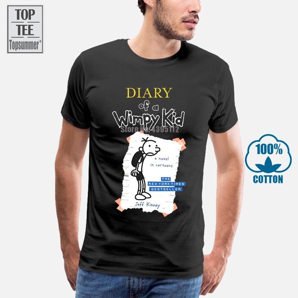 men diary of a wimpy kid 100 cotton t shirts short sleeve summer printed t shirt fashion
men diary of a wimpy kid 100 cotton t shirts short sleeve summer printed t shirt fashion