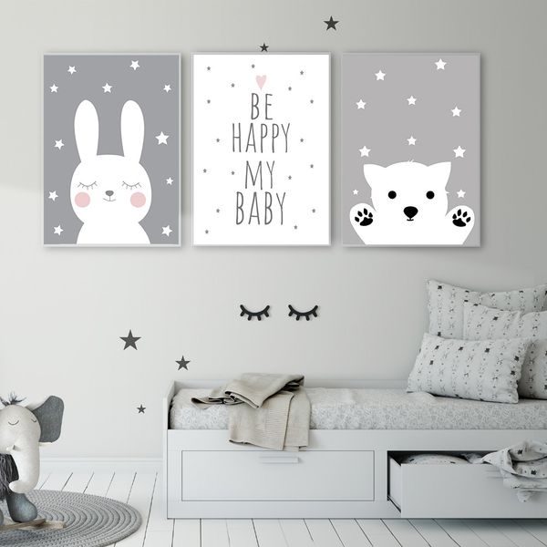 симпатичный кролик медведь детские печати canvas плакат nordic детская комната картина детский wall art постеры star picture детская комната
симпатичный кролик медведь детские печати canvas плакат nordic детская комната картина детский wall art постеры star picture детская комната