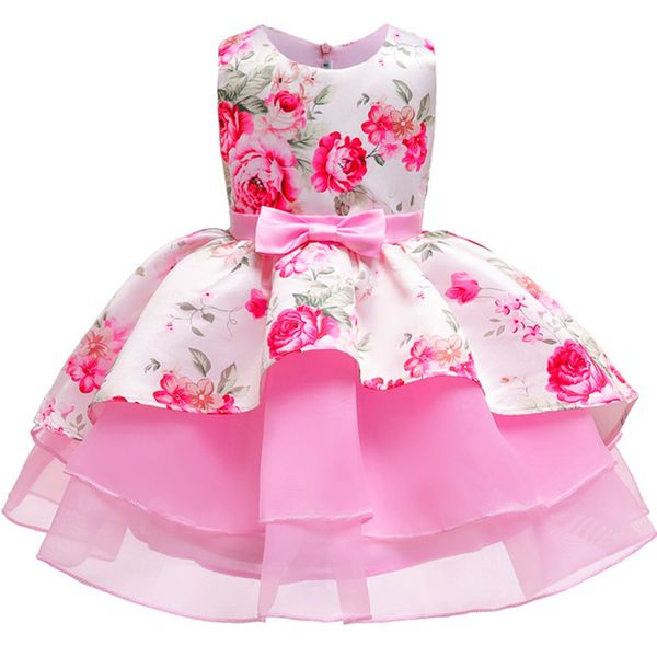 flower girls dress princess children party dress wedding gown elegant kids dresses for girls birthday party 2-10 y vestido, Red;yellow 
flower girls dress princess children party dress wedding gown elegant kids dresses for girls birthday party 2-10 y vestido, Red;yellow