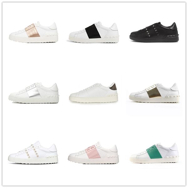 rockstud untitled 11. studded triple white vltn running shoes studs platform italian sport casual sneakers leather trainers, Black
rockstud untitled 11. studded triple white vltn running shoes studs platform italian sport casual sneakers leather trainers, Black