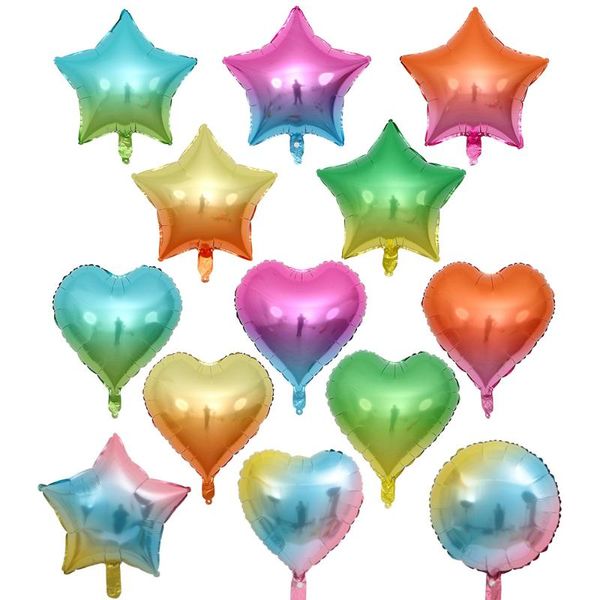 party decoration 10pcs/lot 18inch gradient star heart balloon wedding globos birthday christmas happy year event kids gifts
party decoration 10pcs/lot 18inch gradient star heart balloon wedding globos birthday christmas happy year event kids gifts