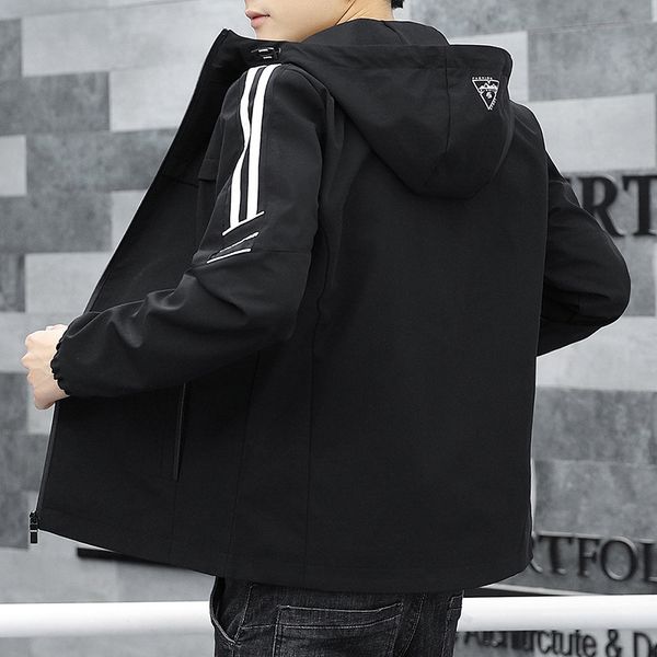 fashion hooded jacket men casual patchwork windbreaker hooded zipper bomber jacket male outwear coat harajuku hip hop streetwear, Black;brown
fashion hooded jacket men casual patchwork windbreaker hooded zipper bomber jacket male outwear coat harajuku hip hop streetwear, Black;brown
