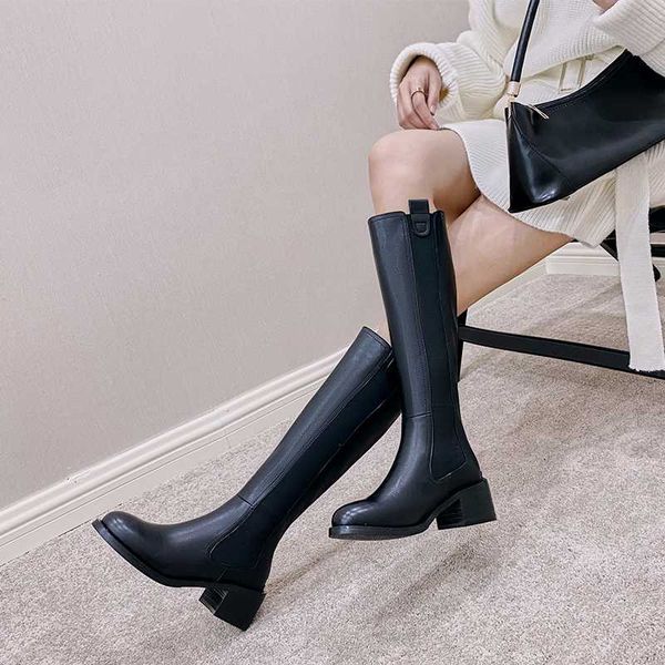 fashion punk woman antumn winter warm genuine leather british style motorcycle boots party knee high boots shoes woman, Black
fashion punk woman antumn winter warm genuine leather british style motorcycle boots party knee high boots shoes woman, Black