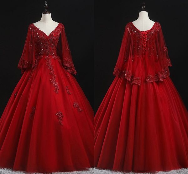 butterfly backless quinceanera dresses burgundy v-neck lace applique beads a-line sweet 16 dress prom dress with sleeves tulle cheap, Blue;red
butterfly backless quinceanera dresses burgundy v-neck lace applique beads a-line sweet 16 dress prom dress with sleeves tulle cheap, Blue;red