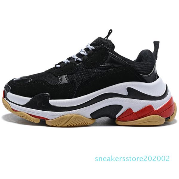 2020 triple s mens womens designer casual shoes 2020 fashion paris 17fw vintage dad shoes etoile tripler platform sneakers s02, Black
2020 triple s mens womens designer casual shoes 2020 fashion paris 17fw vintage dad shoes etoile tripler platform sneakers s02, Black