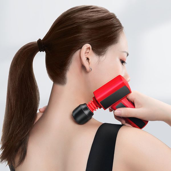 body shape mini massage gun tissue percussion fitness equipment muscle neck fascial body massager relaxation pain relief self traning 
body shape mini massage gun tissue percussion fitness equipment muscle neck fascial body massager relaxation pain relief self traning