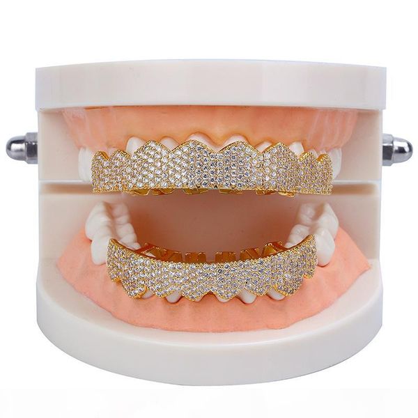 micro-zircon insert bracket hip hop braces chao ren golden teeth fashion accessories in europe and america, Black
micro-zircon insert bracket hip hop braces chao ren golden teeth fashion accessories in europe and america, Black