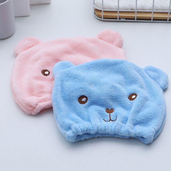 shower caps cartoon bear dry hair cap coral fleece quick-drying headcloth thickening sucked towel bath
shower caps cartoon bear dry hair cap coral fleece quick-drying headcloth thickening sucked towel bath